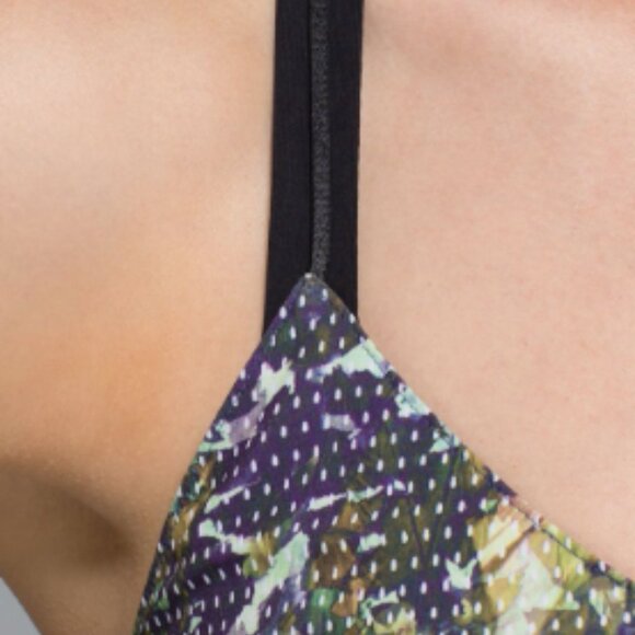 (6193) LULULEMON City Summer Dress - Sz 6 in Floral Sport White Multi - Picture 6 of 11